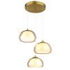 Lámparas Globo Lighting Avila Lámparas suspendidas LED dorado, 1 luz, Mando a distancia