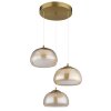 Lámparas Globo Lighting Avila Lámparas suspendidas LED dorado, 1 luz, Mando a distancia