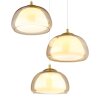 Lámparas Globo Lighting Avila Lámparas suspendidas LED dorado, 1 luz, Mando a distancia
