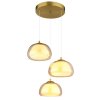 Lámparas Globo Lighting Avila Lámparas suspendidas LED dorado, 1 luz, Mando a distancia