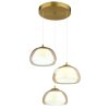 Lámparas Globo Lighting Avila Lámparas suspendidas LED dorado, 1 luz, Mando a distancia