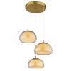 Lámparas Globo Lighting Avila Lámparas suspendidas LED dorado, 1 luz, Mando a distancia