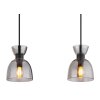 Lámparas Globo Lighting Massey Lámparas suspendidas Negro, 3 luces
