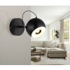 Lámparas Globo Lighting Donovan Apliques LED Cromo, Negro, 1 luz