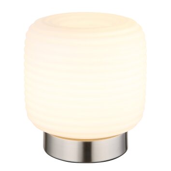 Lámparas Globo Lighting Kladora Lámparas de mesa Níquel-mate, 1 luz
