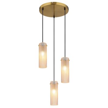 Lámparas Globo Lighting Karolo Lámparas suspendidas dorado, 3 luces