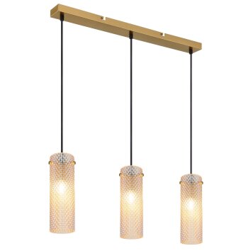 Lámparas Globo Lighting Karolo Lámparas suspendidas dorado, 3 luces