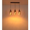 Lámparas Globo Lighting Osborne Lámparas suspendidas Marrón, Negro, 3 luces