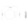 Lámparas Globo Lighting Lacy Plafones LED Negro, 1 luz