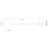 Lámparas Globo Lighting Lacy Lámparas suspendidas LED Negro, 1 luz