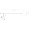 Lámparas Globo Lighting Lacy Lámpara de pie LED Negro, 1 luz