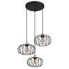 Lámparas Globo Lighting Greys Lámparas suspendidas Negro, 3 luces