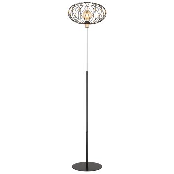 Lámparas Globo Lighting Greys Lámpara de pie Negro, 1 luz