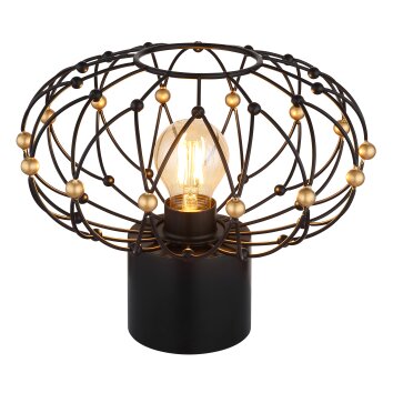 Lámparas Globo Lighting Greys Lámparas de mesa Negro, 1 luz