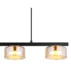 Lámparas Globo Lighting Higgins Lámparas suspendidas dorado, Negro, 3 luces