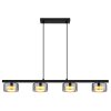Lámparas Globo Lighting Higgins Lámparas suspendidas Negro, 4 luces