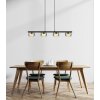 Lámparas Globo Lighting Higgins Lámparas suspendidas Negro, 4 luces
