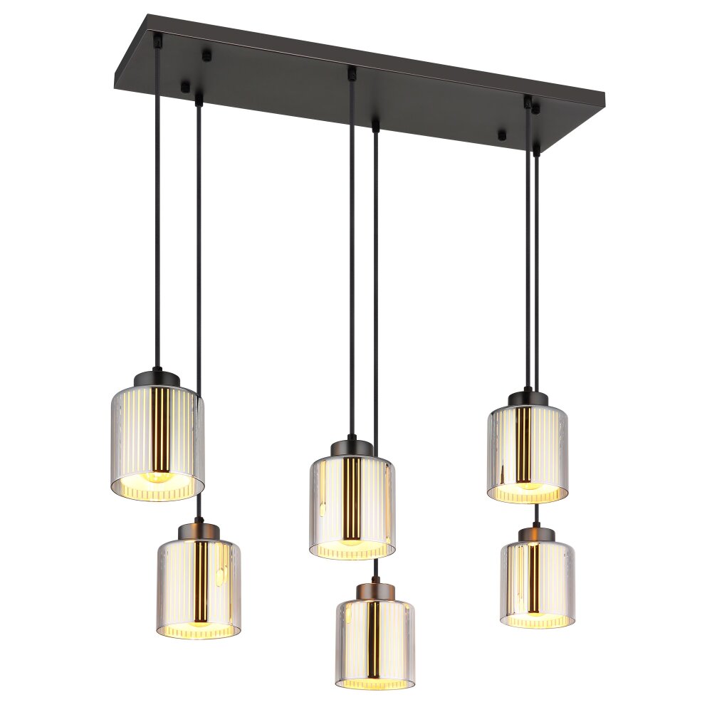 Lámparas Globo Lighting Felicia Lámparas suspendidas Negro, 6 luces main product photo