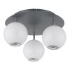 Lámparas Globo Lighting Simmons Plafones LED Gris, 1 luz