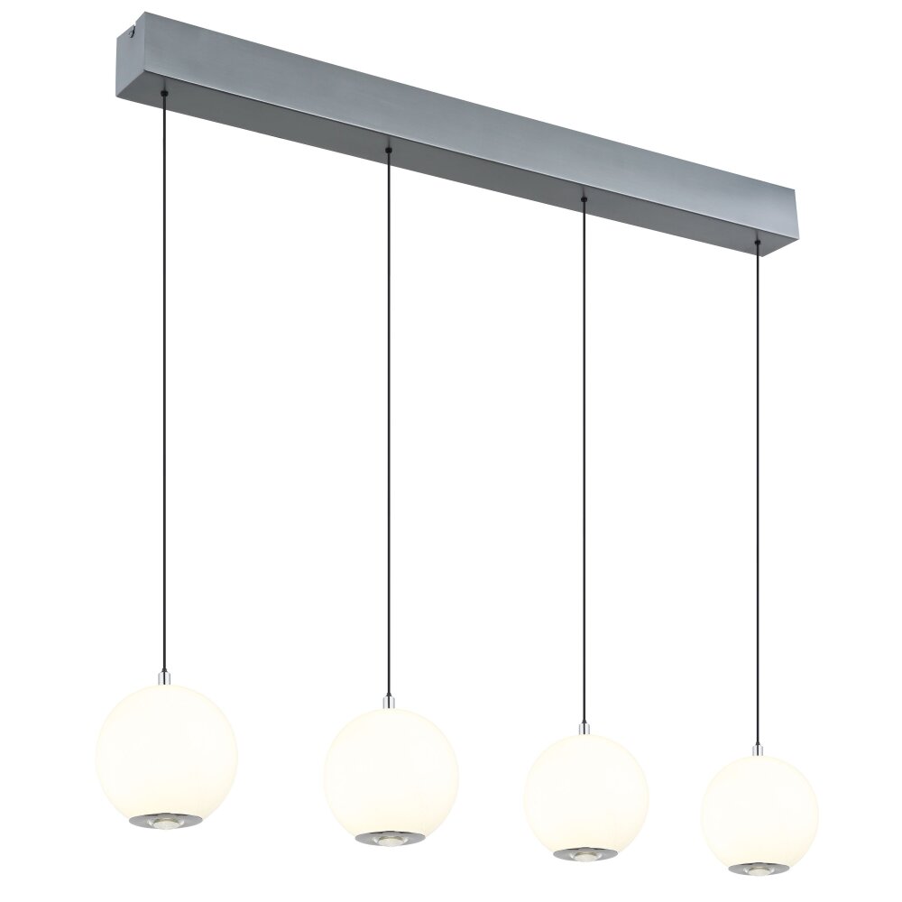 Lámparas Globo Lighting Simmons Lámparas suspendidas LED Gris, 1 luz main product photo