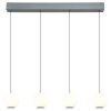 Lámparas Globo Lighting Simmons Lámparas suspendidas LED Gris, 1 luz