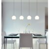 Lámparas Globo Lighting Simmons Lámparas suspendidas LED Gris, 1 luz