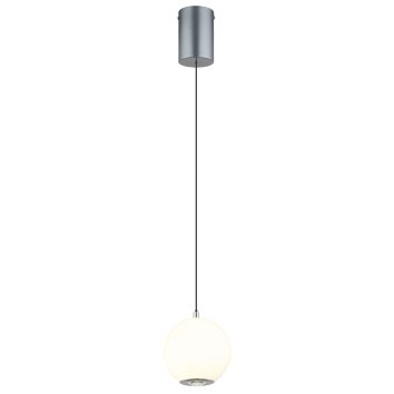 Lámparas Globo Lighting Simmons Lámparas suspendidas LED Gris, 1 luz