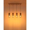 Lámparas Globo Lighting Annika Lámparas suspendidas Marrón, 4 luces