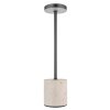 Lámparas Globo Lighting Polina Lámparas de mesa LED Cromo, Gris, Negro, 1 luz