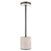 Lámparas Globo Lighting Polina Lámparas de mesa LED Cromo, Gris, Negro, 1 luz