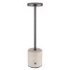Lámparas Globo Lighting Polina Lámparas de mesa LED Cromo, Gris, Negro, 1 luz