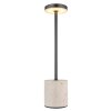 Lámparas Globo Lighting Polina Lámparas de mesa LED Cromo, Gris, Negro, 1 luz