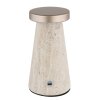 Lámparas Globo Lighting Adina Lámparas de mesa LED Gris, 1 luz