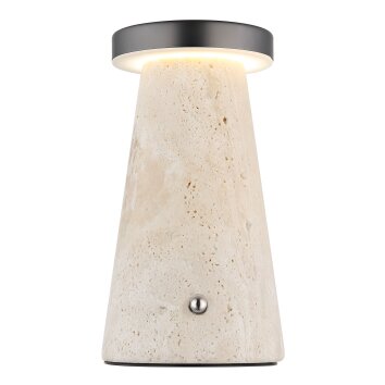 Lámparas Globo Lighting Adina Lámparas de mesa LED Gris, 1 luz