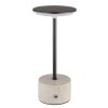 Lámparas Globo Lighting Laurena Lámparas de mesa LED Cromo, Gris, Negro, 1 luz