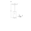 Lámparas Globo Lighting Travertin Lámparas de mesa LED Gris, 1 luz