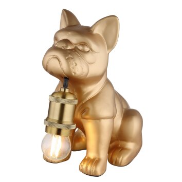 Lámparas Globo Lighting Dogo Lámparas de mesa dorado, 1 luz