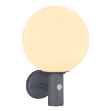 Lámparas Globo Lighting Ossy Iluminación exterior Blanca, 1 luz