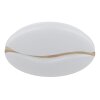Lámparas Globo Lighting Leticia Plafones LED Blanca, 1 luz