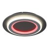 Lámparas Globo Lighting Jayden Plafones LED Negro, 1 luz, Mando a distancia, Cambia de color