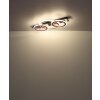 Lámparas Globo Lighting Jayden Plafones LED Gris, Negro, 1 luz, Mando a distancia, Cambia de color