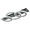 Lámparas Globo Lighting Jayden Plafones LED Gris, Negro, 1 luz, Mando a distancia, Cambia de color