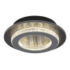 Lámparas Globo Lighting Jayden Plafones LED Antracita, Negro, 1 luz