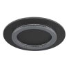 Lámparas Globo Lighting Jayden Plafones LED Antracita, Negro, 1 luz