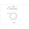 Lámparas Globo Lighting Jayden Plafones LED dorado, Negro, 1 luz