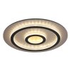Lámparas Globo Lighting Jayden Plafones LED dorado, Negro, 1 luz, Mando a distancia