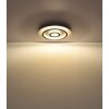 Lámparas Globo Lighting Jayden Plafones LED dorado, Negro, 1 luz, Mando a distancia