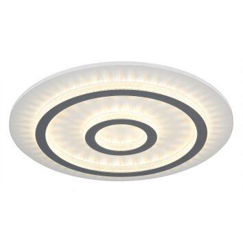 Lámparas Globo Lighting Jayden Plafones LED Blanca, 1 luz, Mando a distancia