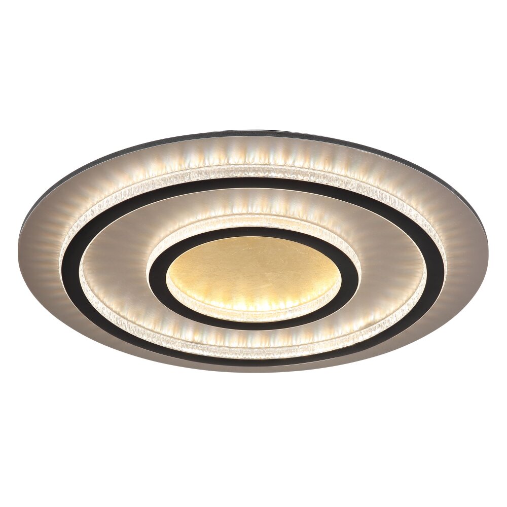 Lámparas Globo Lighting Jayden Plafones LED dorado, Negro, 1 luz, Mando a distancia main product photo
