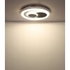 Lámparas Globo Lighting Ruiz Plafones LED Plata, Blanca, 1 luz